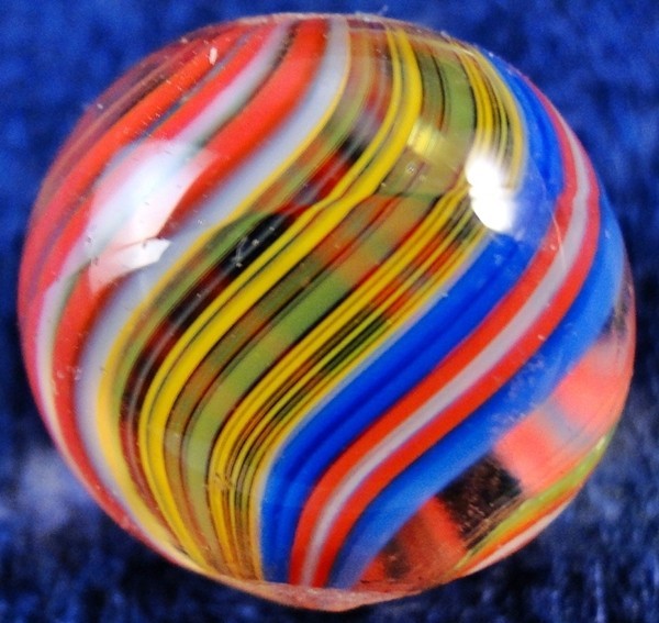Handmade Random Colour 22mm Swirl Marble 