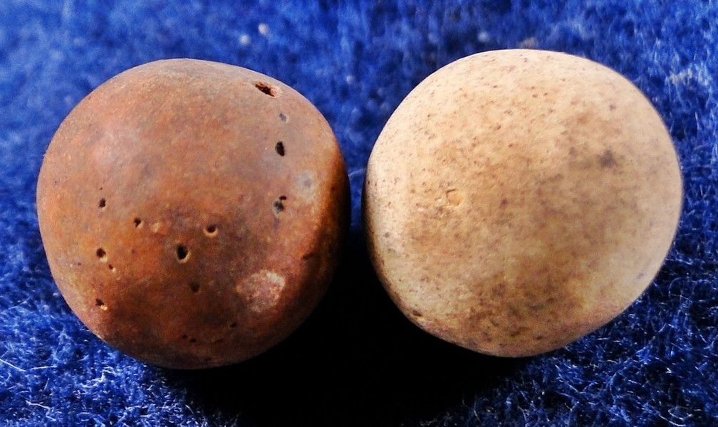 When were clay marbles made