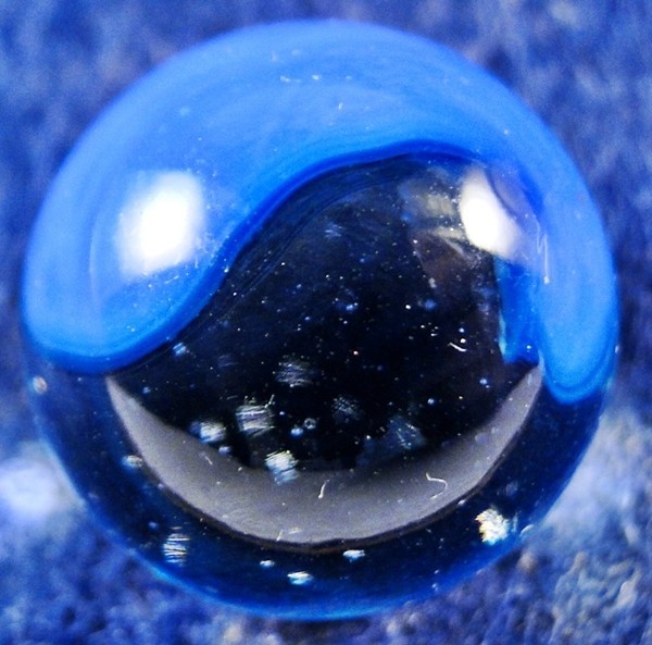 Glass Agate Swirls 4 Vintage Marbles Cat's Eyes Vitro Estate Found Fresh 