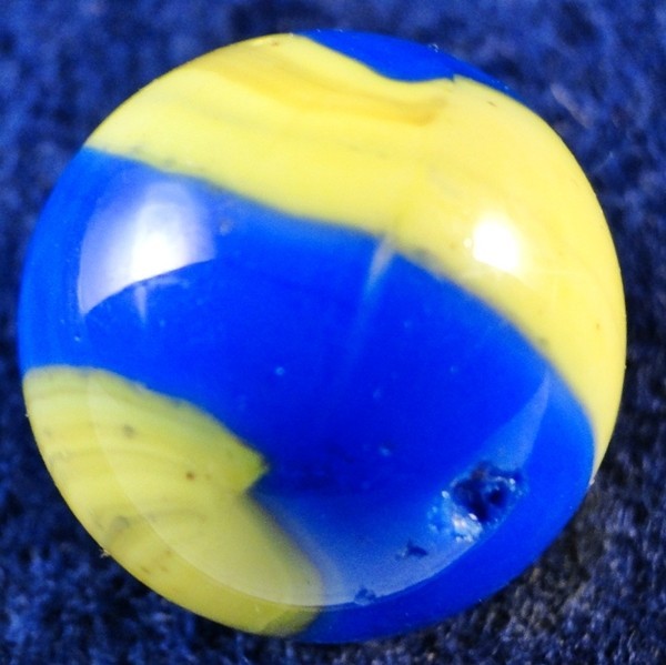MARBLES 2 POUNDS 7/8" SOLID BLUE MARBLE KING MARBLES FREE SHIPPING 
